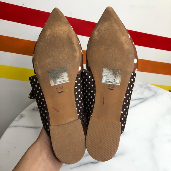 jeffrey campbell polka dot charlin mules
